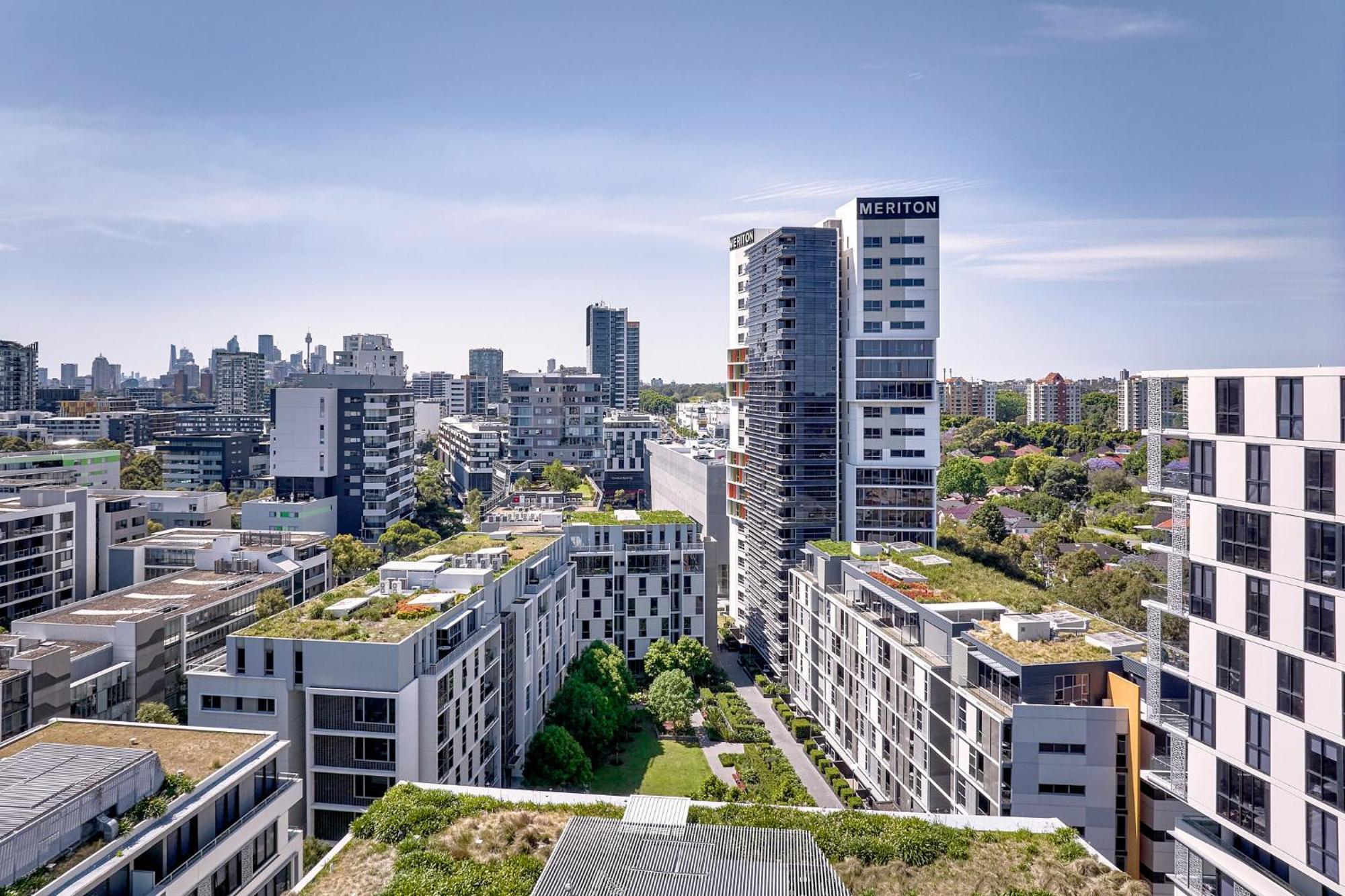 Meriton Suites Zetland Sydney Bagian luar foto